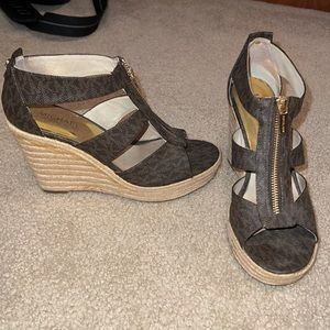 Womens MK wedges